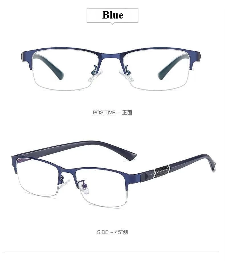 Männer Lesebrille Retro Business Hyperopie Brille Anti Blaulicht Lesebrille 0 1,0 bis 4,0 Brille – Detail 11