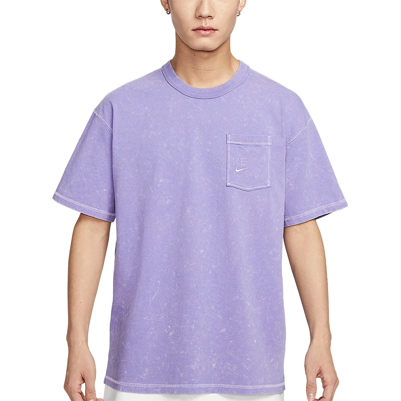 تي شيرت Nike Genuine Sportswear للرجال كاجوال متين للاستخدام اليومي HJ0777-527 #5