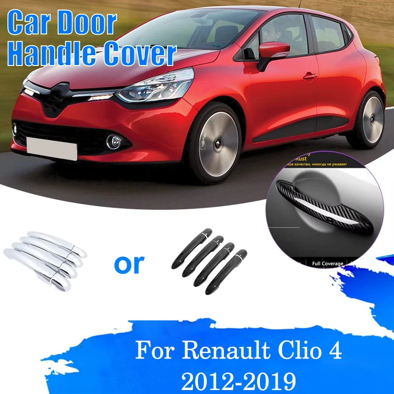 

Чехлы на дверные ручки автомобиля для Renault Clio IV Clio 4 Lutecia 2012 2013 2014 2015 2016 2017 2018 2019 аксессуары наружные наклейки