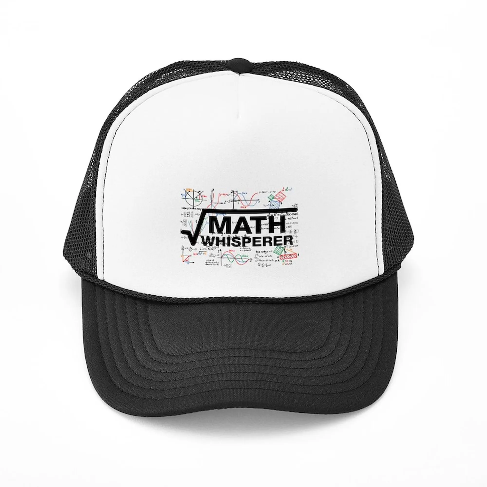 CafePress - Math Whisperer - Adjustable Unisex Printed Trucker Hat with Mesh Back