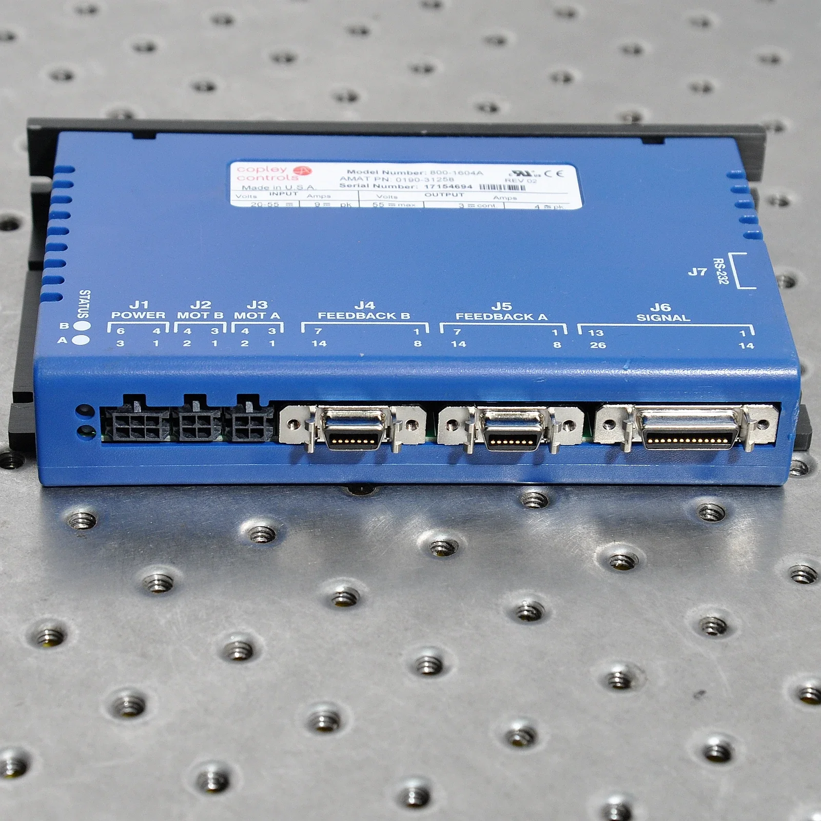 Controlador Digital US 800-1604A Copley