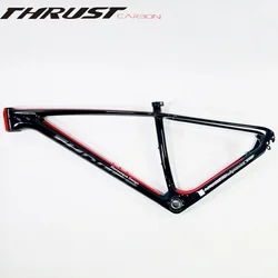 Thrust Full Carbon Mountain Bike Frame, 29 Super Light Bicycle Frame, 27.5 in, T1000, Boost, New, 2024