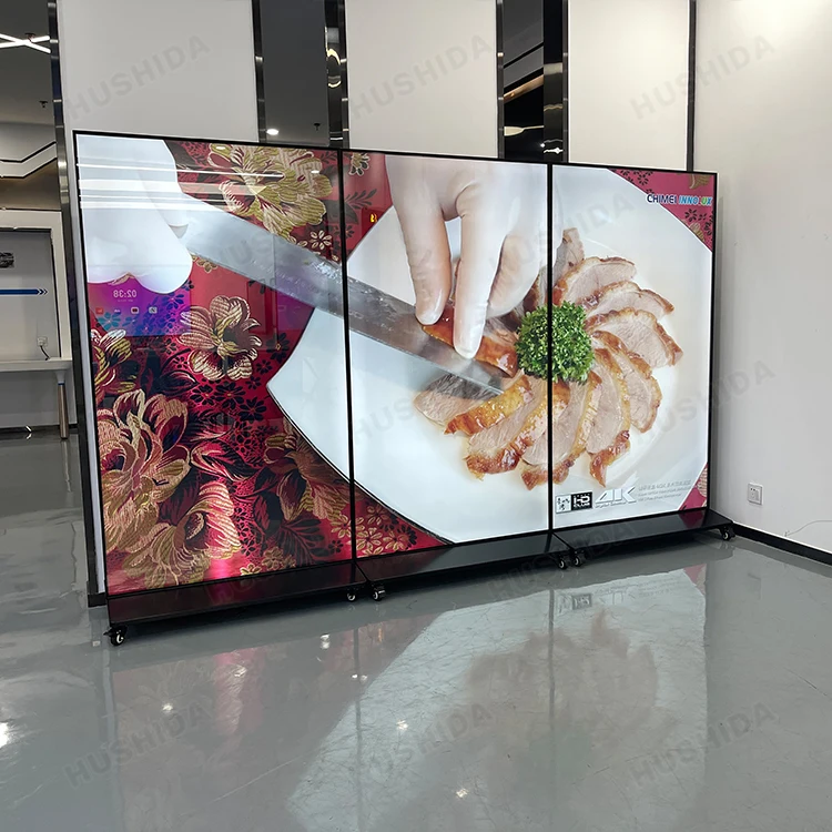 Indoor Information Monitor LED 55 65 75 86 98 Inch 4K windows Android WiFi Restaurant LCD Interactive Touch Screen Kiosk Machine
