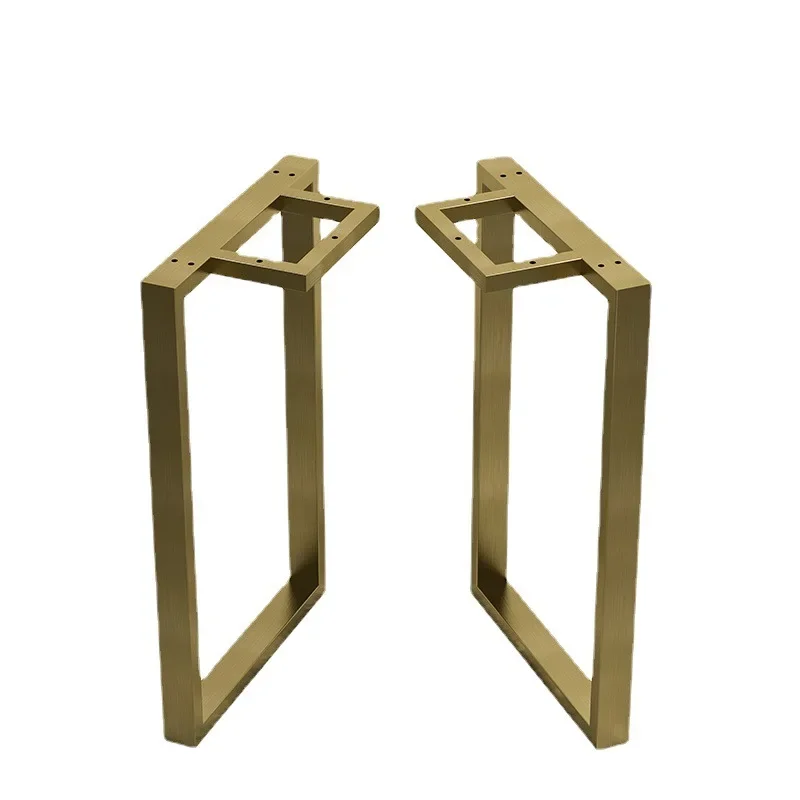 

Stainless steel table legs brushed bar counter metal support feet dining table coffee table office meeting