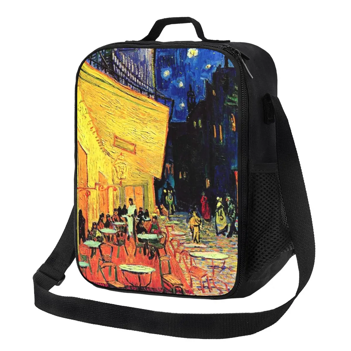 

CAFE TERRACE AT NIGHT Van Gogh Изолированные сумки для обеда Ланч-боксы-холодильники Термальные сумки для пикника и еды для женщин и детей