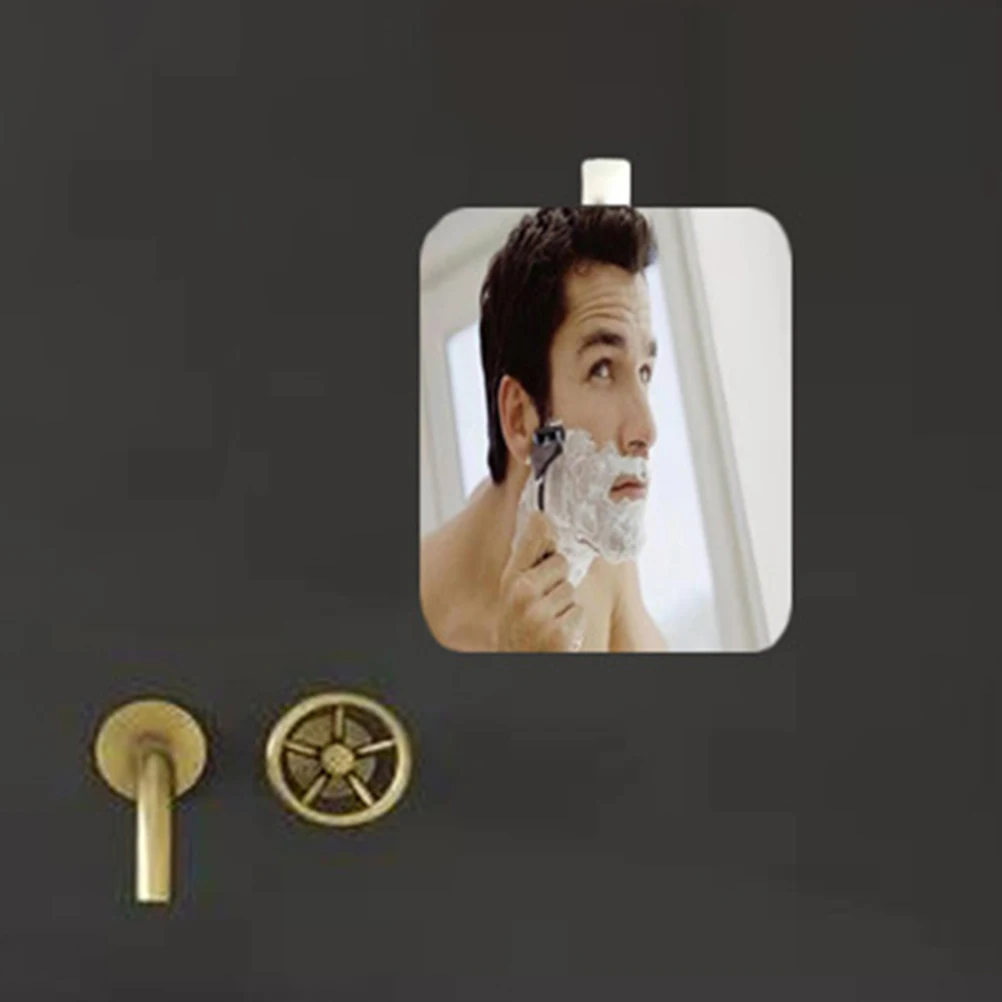 

5Pcs Bathroom Wall Decal Reflective Tile Mirrors Practical Home Decoration DIY Wall Decal Tile Mirror for DIY Mirrors for Home