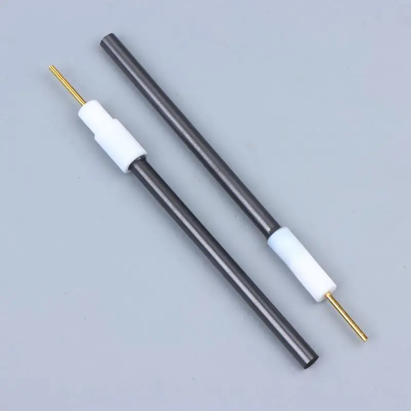 1Set 6mm Electrode Research Rod Electrolysis High-purity Rod Electrolysis Anode Carbon Rod.