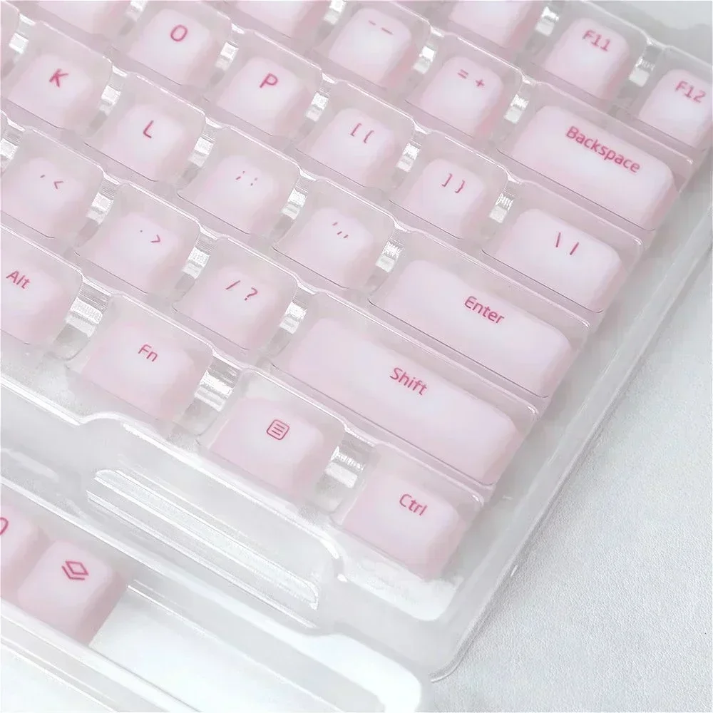 Nogi Zachte Siliconen Pudding Keycap PC Cherry Doorschijnend voor 60/64/84/98/108 Gaming Mechanische