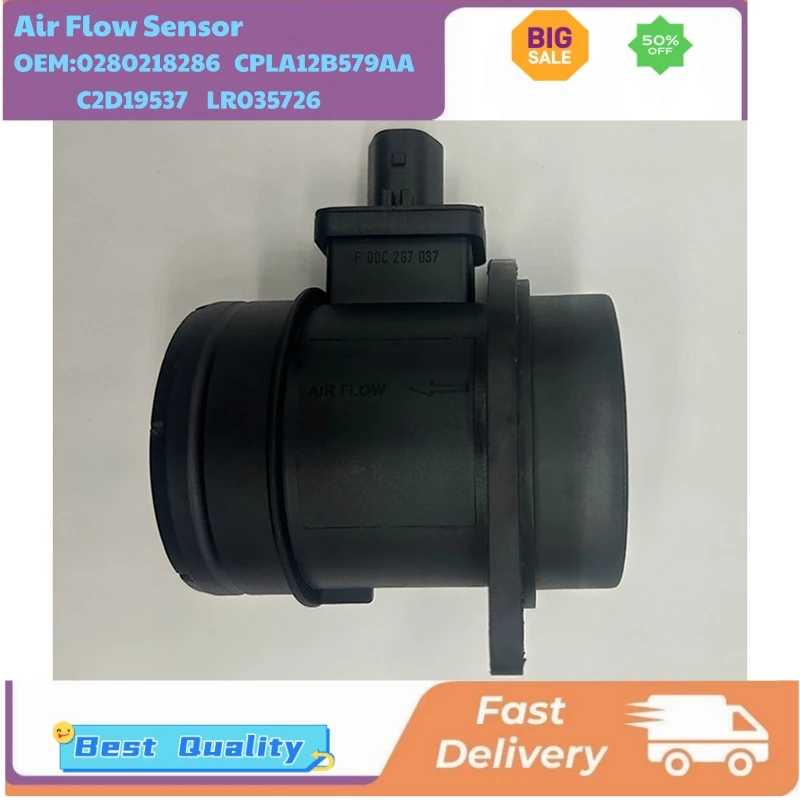 Mass Air Flow Sensors 0280218286 0 280 218 286 CPLA12B579AA C2D19537 LR035726 for Jaguar Land Rover Discovery Range Rover