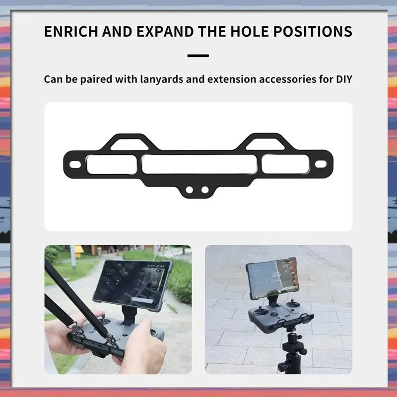 AC18 (รับประกัน) อลูมิเนียม 1/4" วงเล็บขยายสำหรับ DJI 4 Pro RC PRO 2 ขาตั้งกล้องรีโมทคอนโทรลอุปกรณ์เสริมอะแดปเตอร์มือถือ