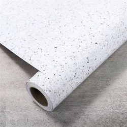 Home Renovation Marble Gravel Wallpapers Self-adhesive Vinyl Kitchen Bathroom Cabinet Stickers Desktop Decorative Contact Paper