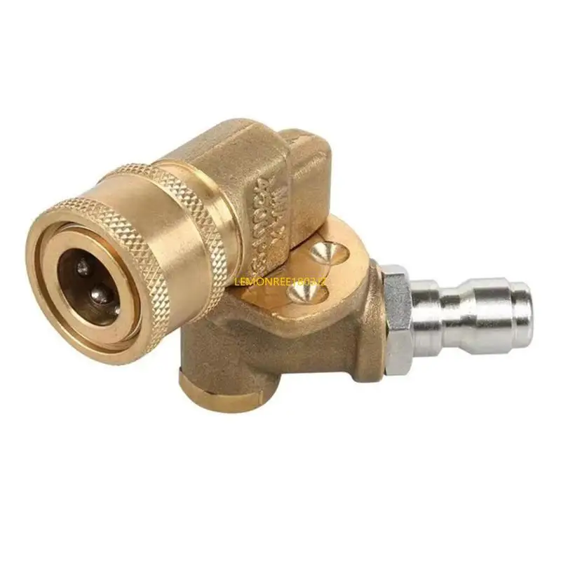 N58C Heavy Duty Rotary Joint 1/4i Coupling Rod for Pressure Washer Sprays Accessories