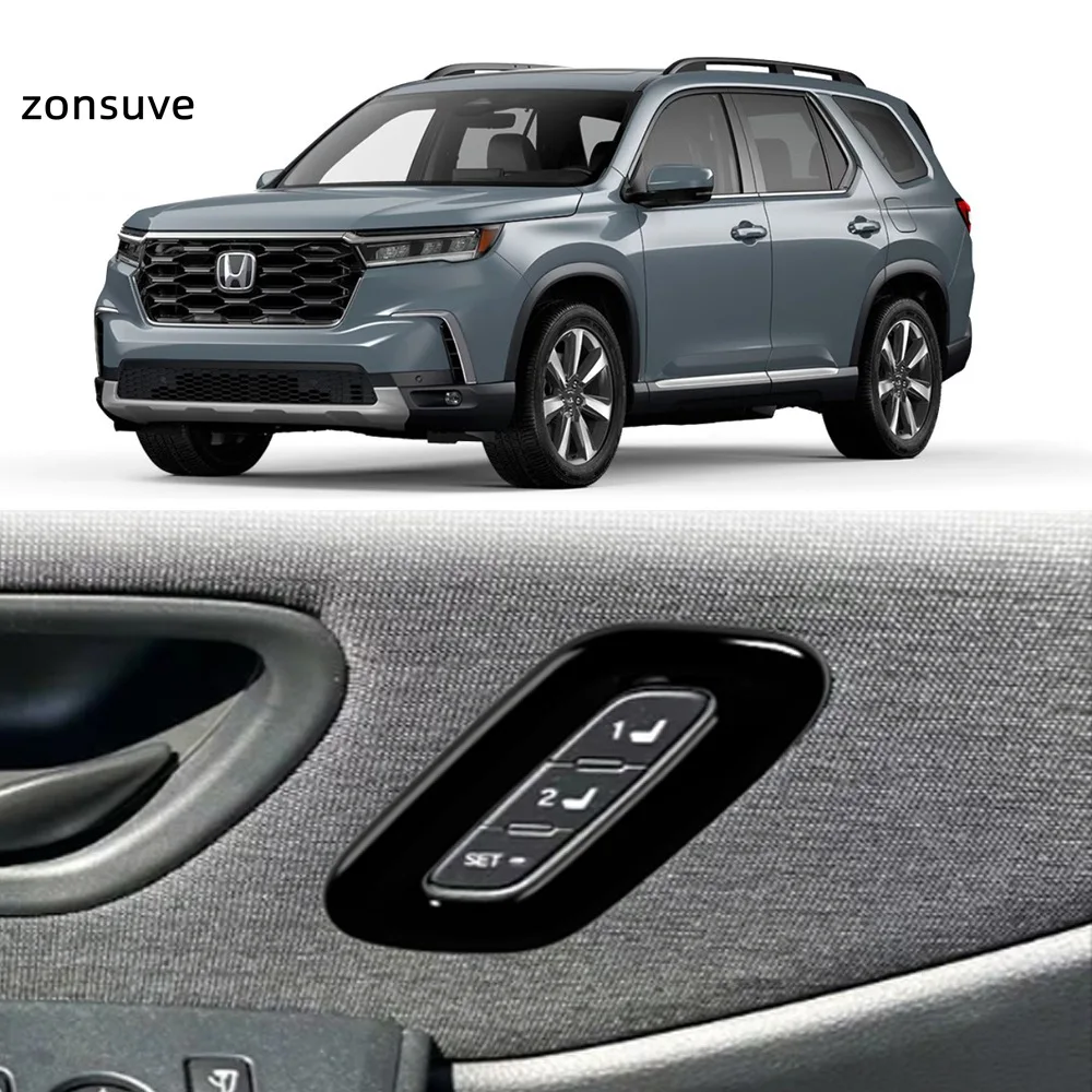 

For Honda Pilot 2023-2026 Driver Seat Memory Switch Trim Cover Body Kit Accessory