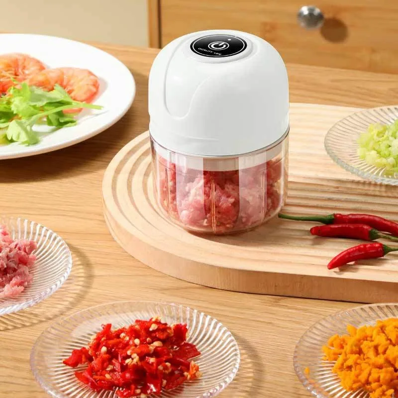 파누드 전기 마늘 프레스 다기능 야채 다지기 빠른 마늘 분쇄기