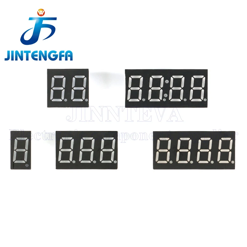 5PCS 0.28 0.36 0.4 0.56 Inch Digital Tube Common Anode Common Cathode Red 1 2 3 4 Bit Red digital Tube LED Display 7 Segment