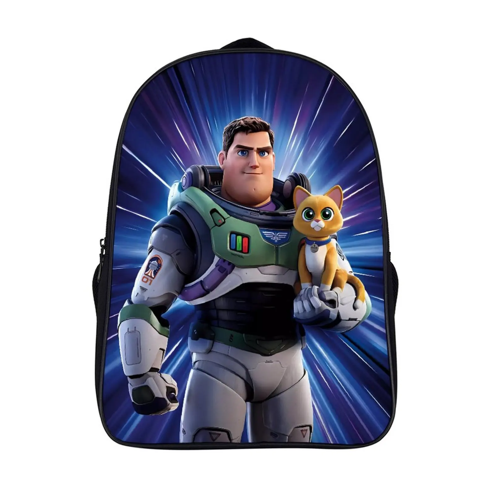 

Fashion Student's Backpack Cartoon Toy Story Buzz Lightyear School Bag 16 Inch 2 Compartment Backpack Student Schoolbag