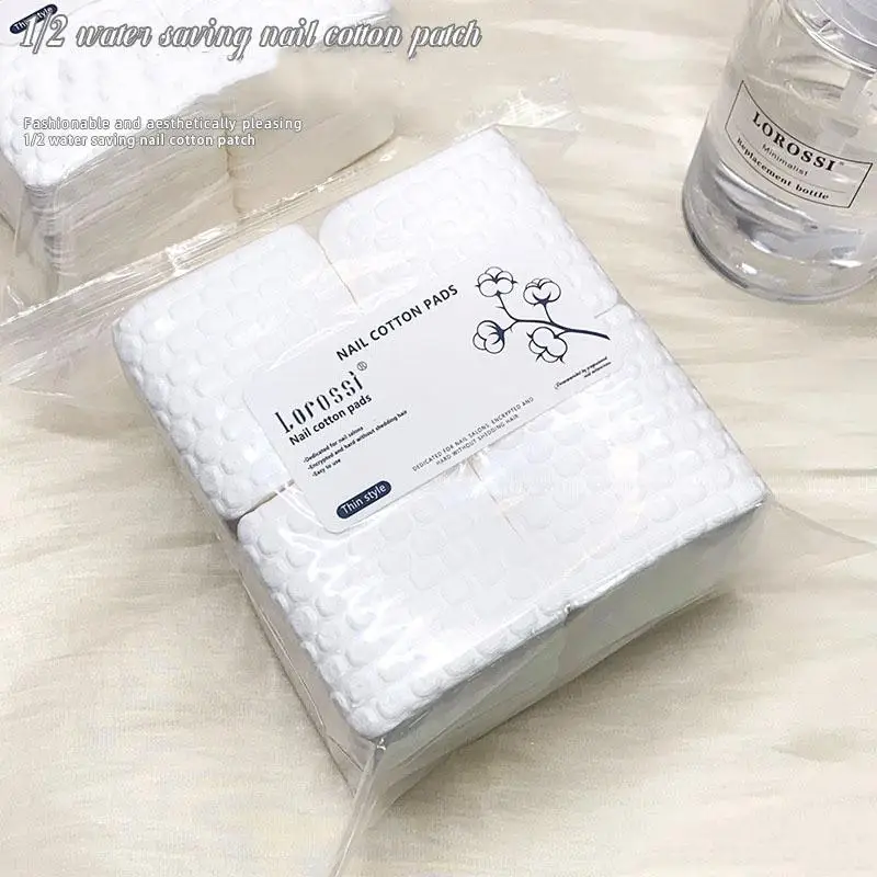 200/500 Stück Nagel-Wattepad, Nagellackentferner, Gel, saubere Maniküre, Servietten, fusselfreie Tücher, Baumwollreiniger, Papierpads, Lack-Werkzeug