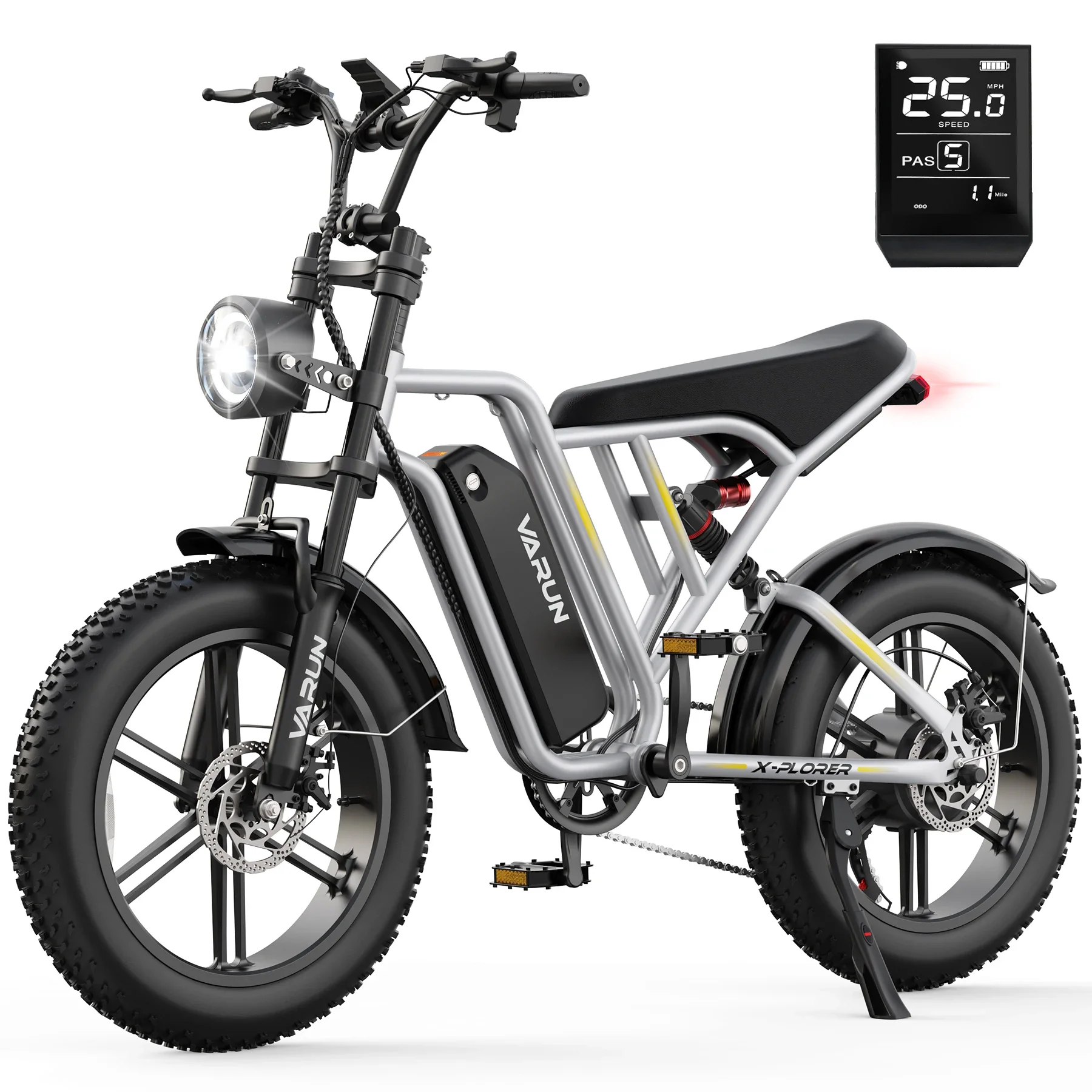 AliExpress Varun VARUN X-Plorer adult E-bike,250W  city ebike，48V13AH Electric Bike，20 lnch Tire commuting electric bicycle