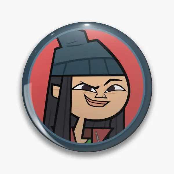 Total Drama Reboot Icon Mk Soft Button Pin Brooch Metal Lover Lapel Pin Decor Hat Creative Collar Fashion Cute Gift Clothes