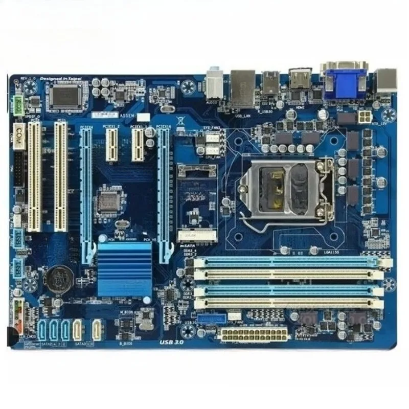 for GA-Z77-D3H Z77 Motherboard 32GB LGA 1155 DDR3 ATX Motherboard 100% Tested