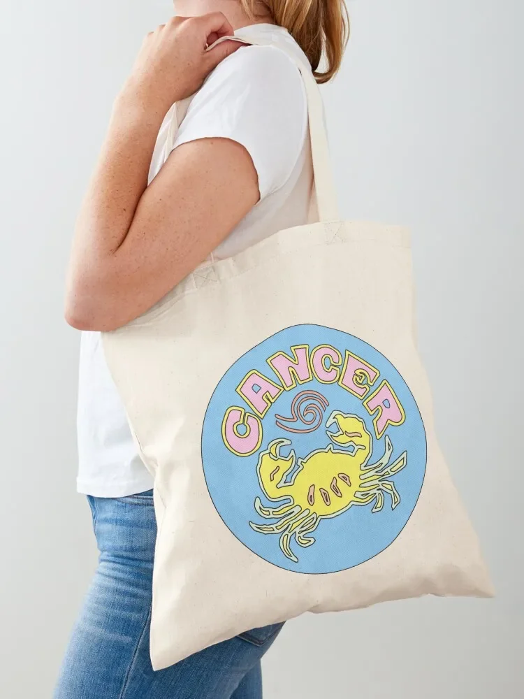 

Cancer Tote Bag shopping bag logo shopping cart bags Lady bag Women's handbag