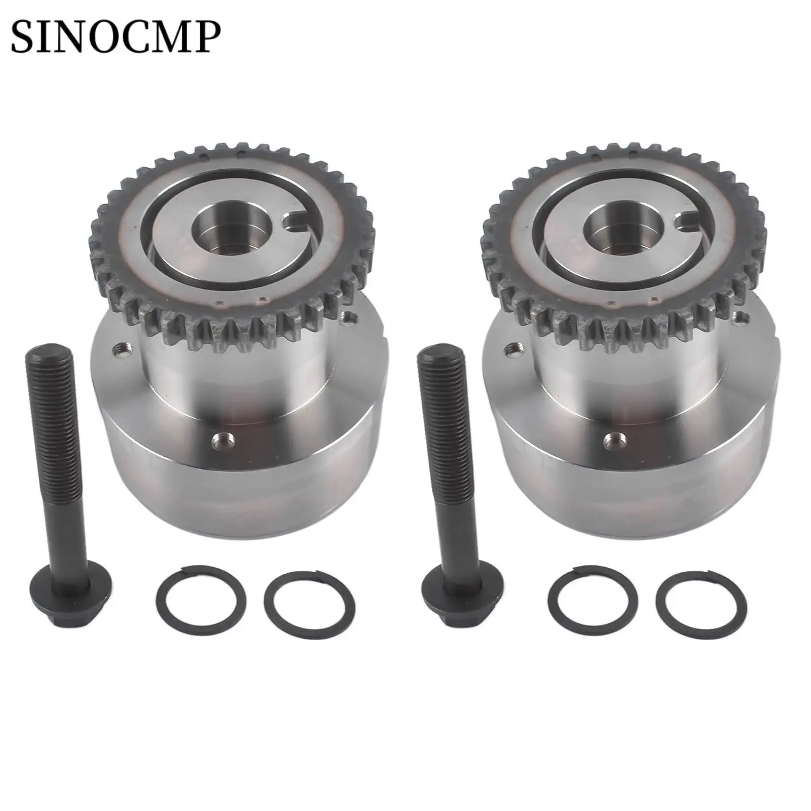 2Pcs Exhaust Engine VVT Sprocket 13025-9HP1C 13025-9HP0A for Nissan Pathfinder Altima Maxima Murano Infiniti QX60 Engine Parts