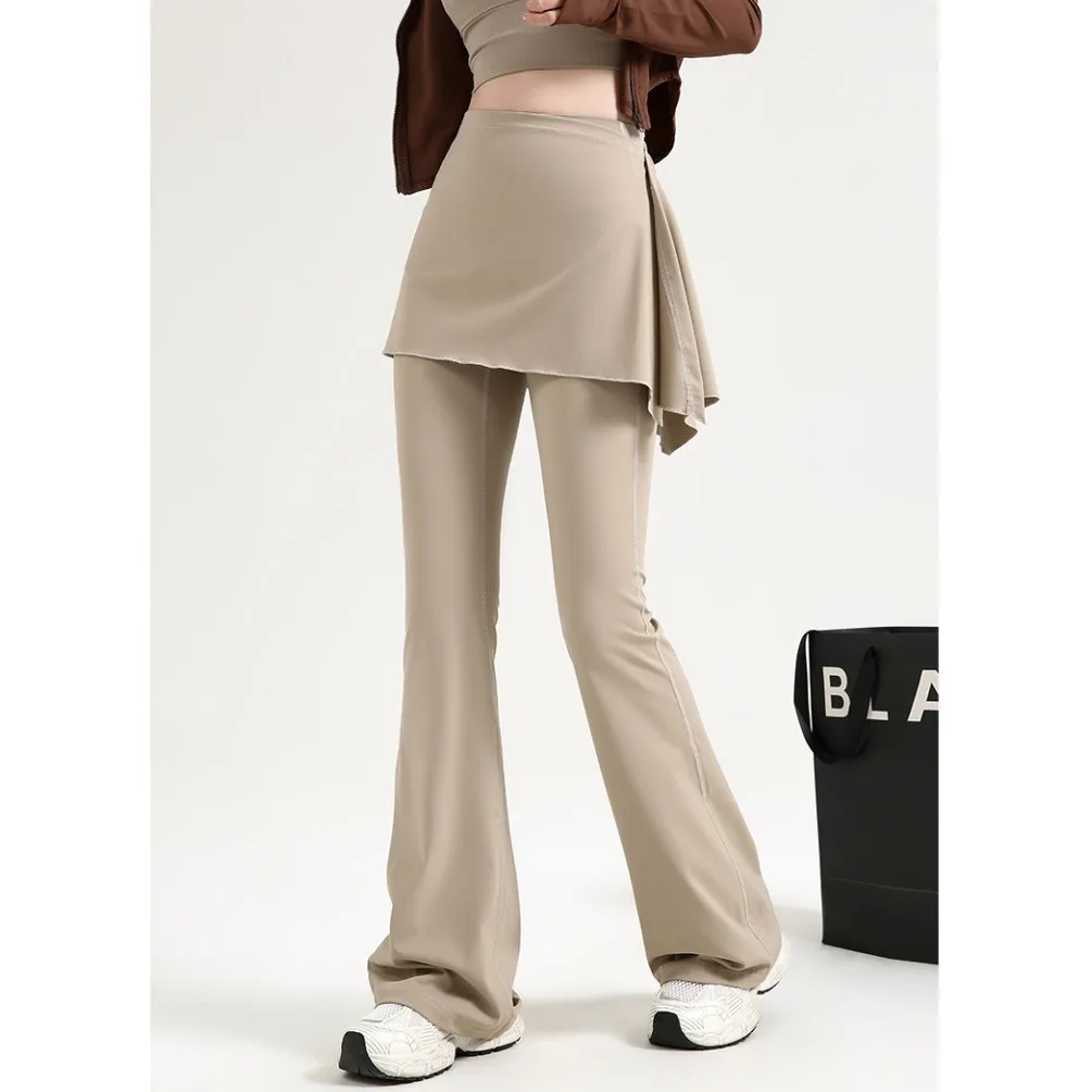 

Spring and Autumn Yoga Pants, Women's New Style, Hip Covering, Slimming Training, Fitness Pants, Skirt Covering, Professional Ru