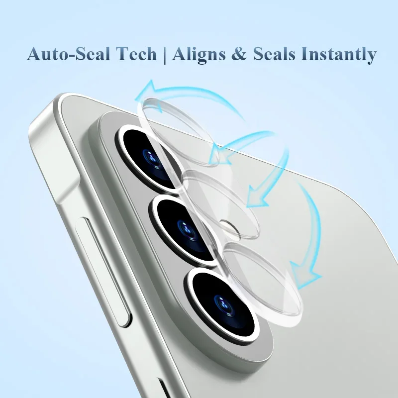 Lereach Tempered Glass for Samsung Galaxy A57 A37 pro Self-Locating Frame Camera Lens Protector Anti-Scratch High Transparency