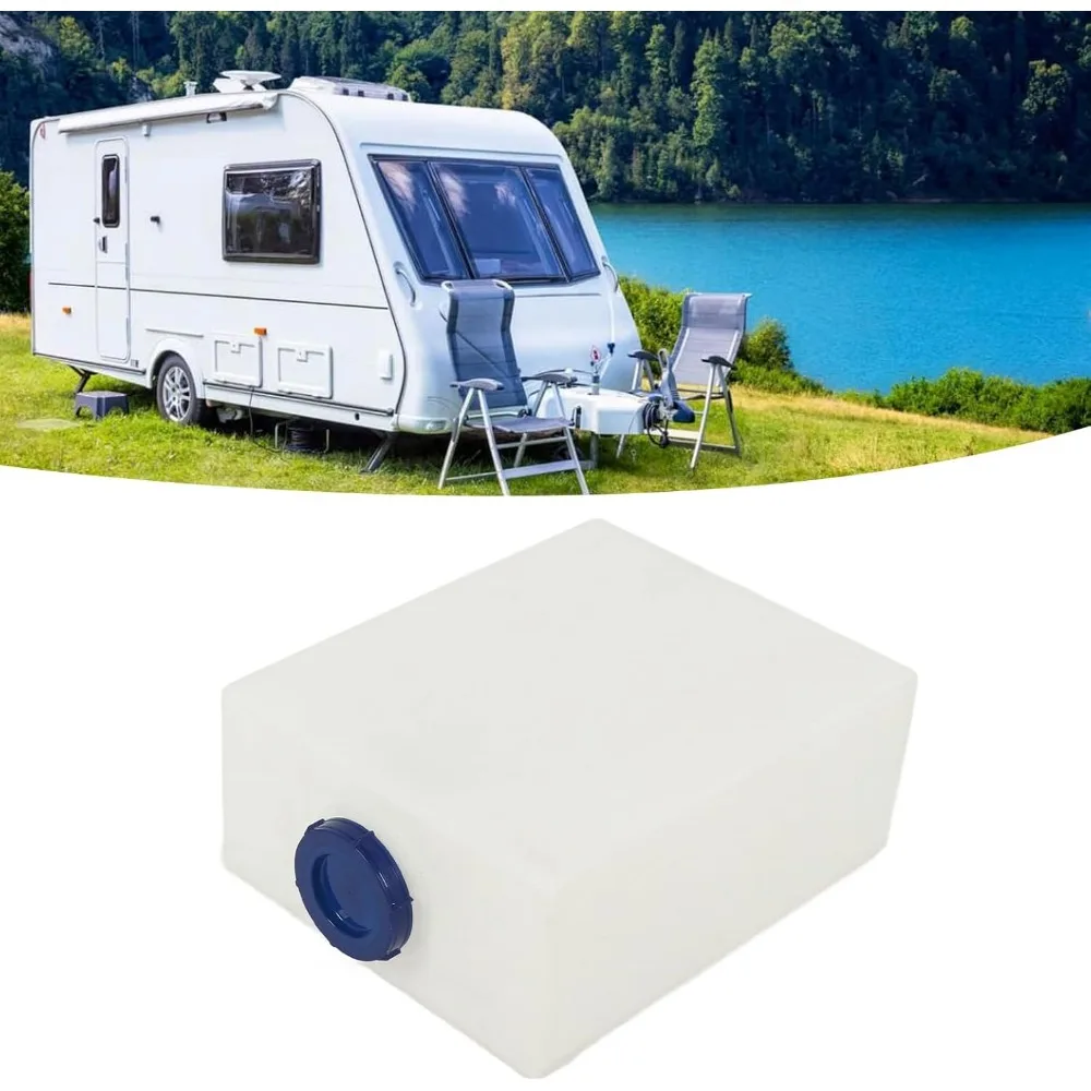 Tangki Air Segar RV Portabel 10 Galon - Bahan PE Ringkas dan Tahan Lama untuk Berkemah, Berperahu, dan Trailer Perjalanan