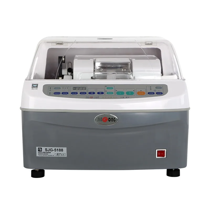 SJG-5188 Automatic Lens Edger PC Resin Lens Grinding Eye-wear Processing Equipment Grinding Wheel System Upgrade
