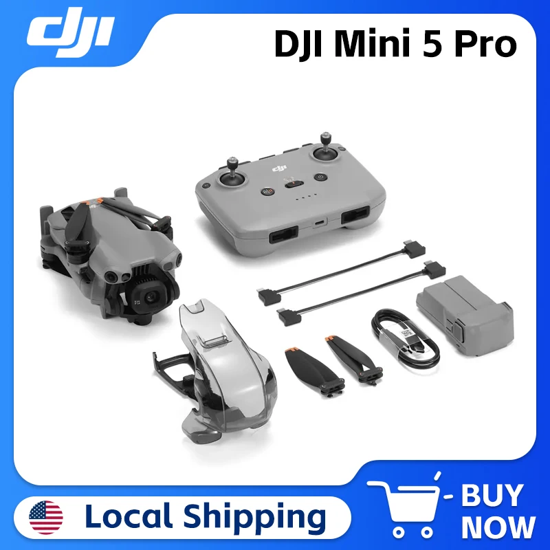 

DJI Mini 5 Pro All-In-One 1-Inch Large CMOS Mini Camera Drone
