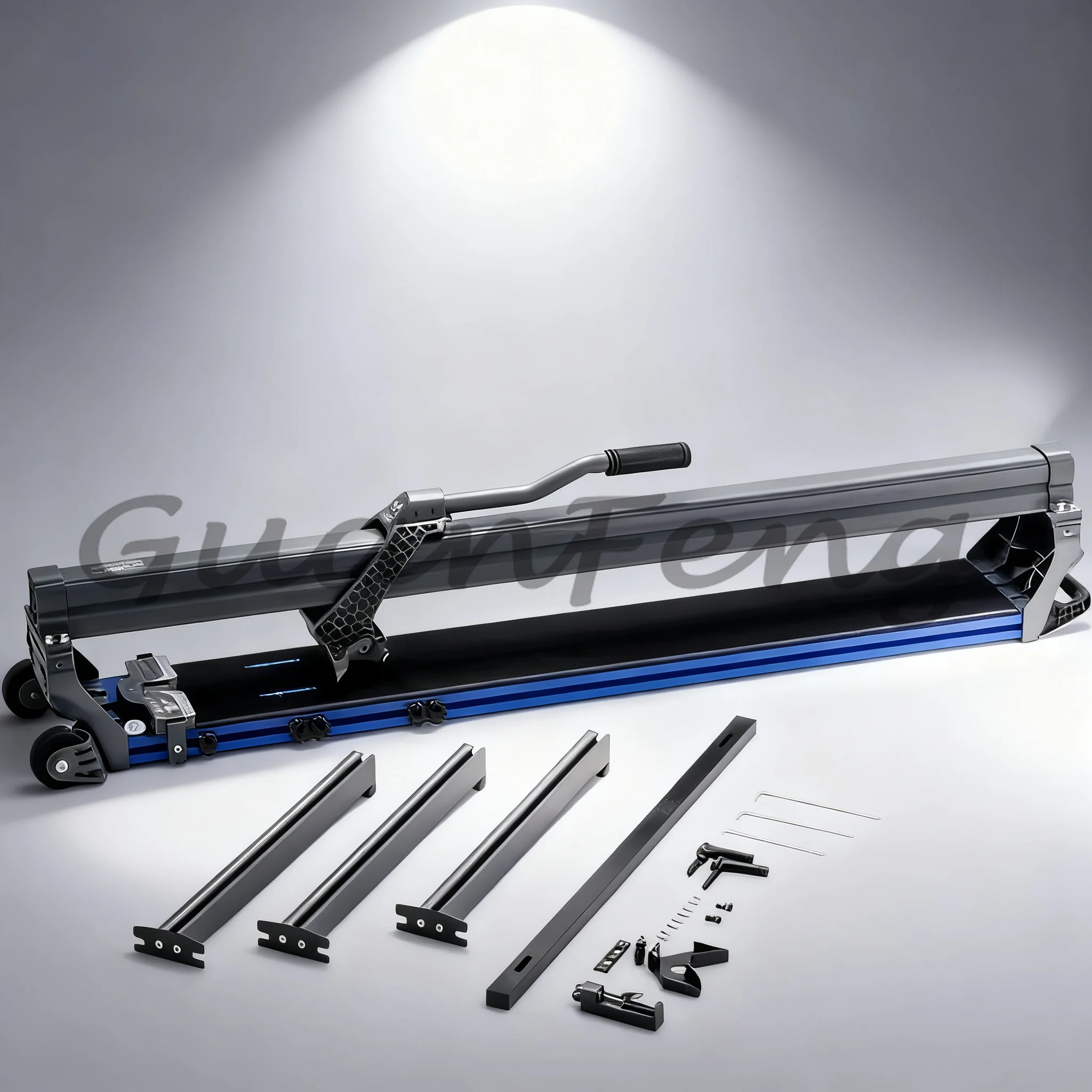 Portable Manual Tile & Stone Cutter, Aluminum Alloy Frame, 800 1200 1600 1800mm Cutting Length for Building Construction