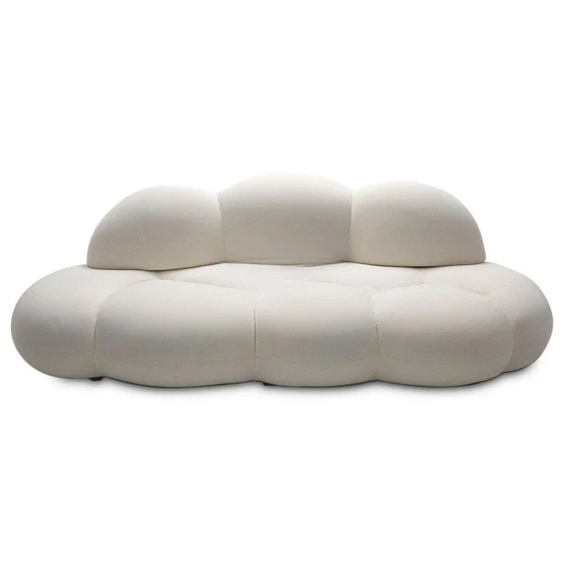 

Fleece sofa lazy living room modern simple light luxury small apartment creative Internet celebrity cloud