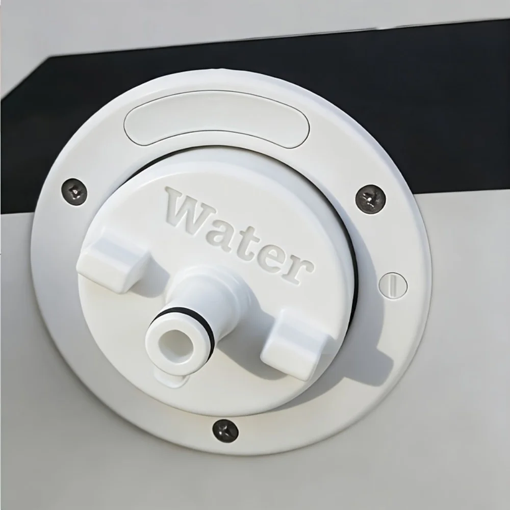 An Adapter for RV Water Tanks, a Water Filling Device Equipped with a Quick Hose Connector And O-Ring Seal,Without Battery