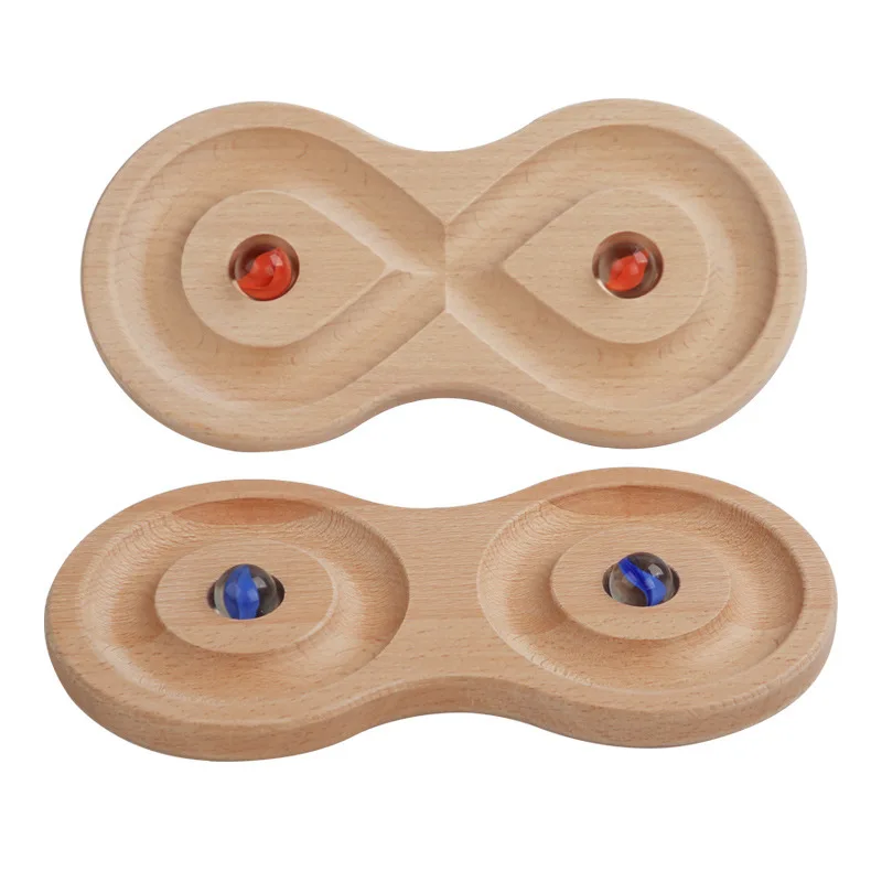 Toddler Rolling Ball Balance Board Montessori Sensory Toy Fine Motor Skill Tranining Thinking Challenge Brain Game for Baby Toys