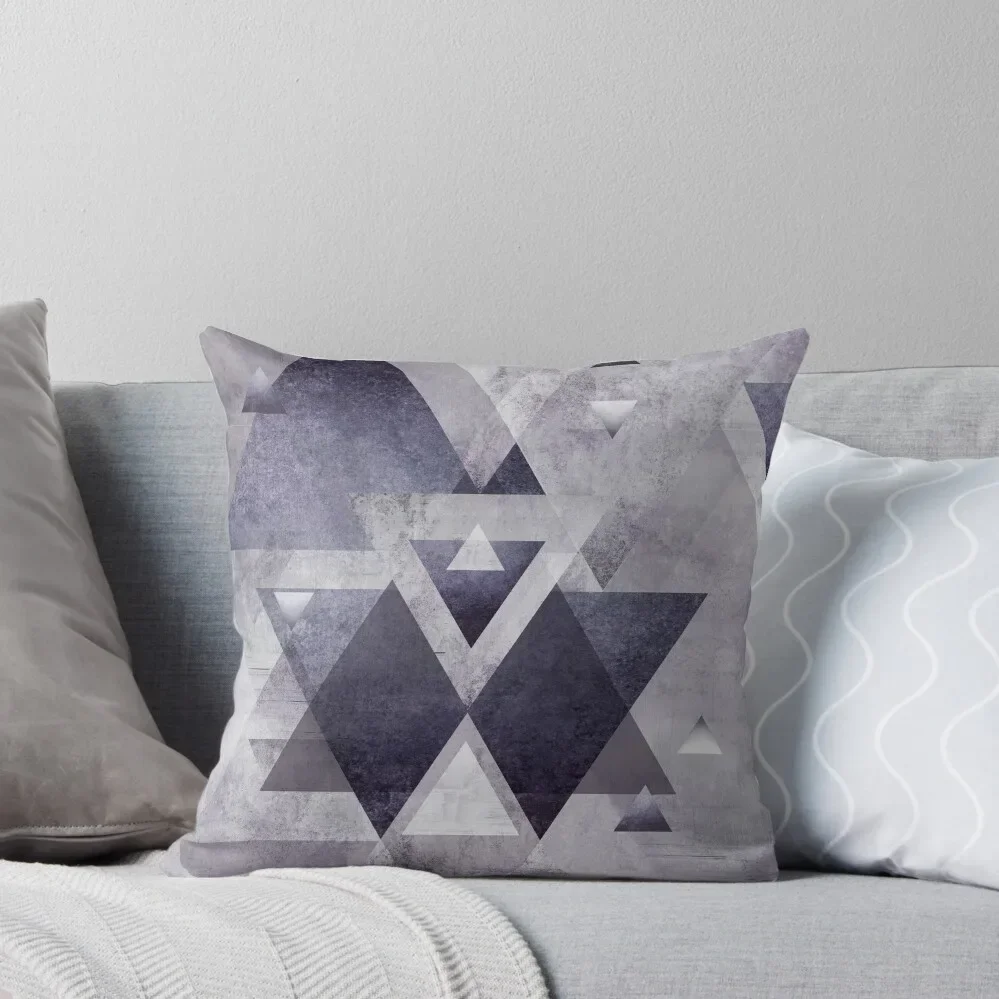 Purple Geometric Throw Pillow ornamental pillows for living room Decorative Cushion Cover Pillow