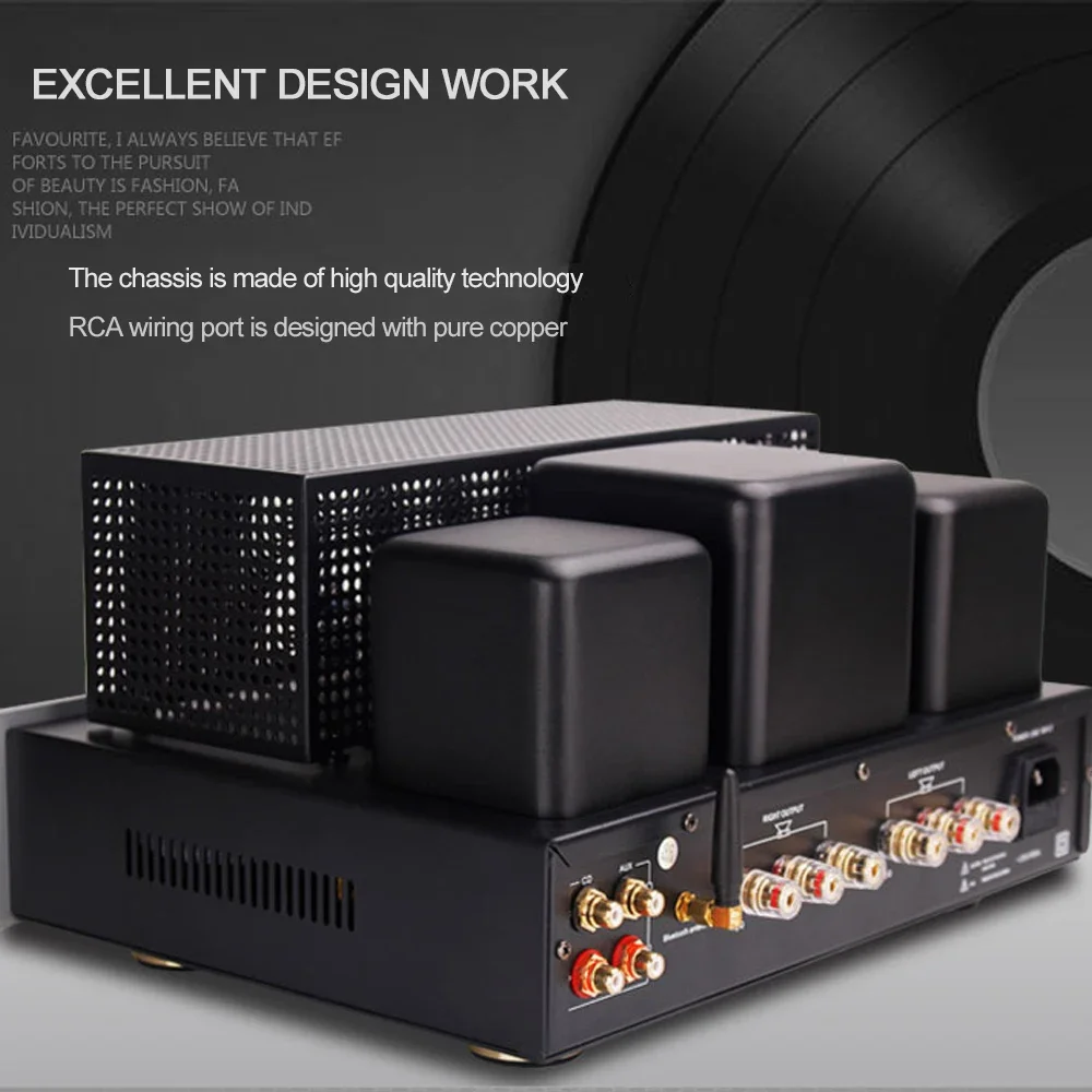 ROYANGES 6P15 أنبوب المنزل مكبر كهربائي 6H1N 6P15 صمام مُضخّم صوت بلوتوث واحدة نهاية 2.0 فئة أ ستيريو مكبر كهربائي