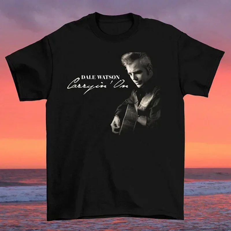 Dale Watson singed Live Tour black cotton all size unisex cotton shirt long or short sleeves