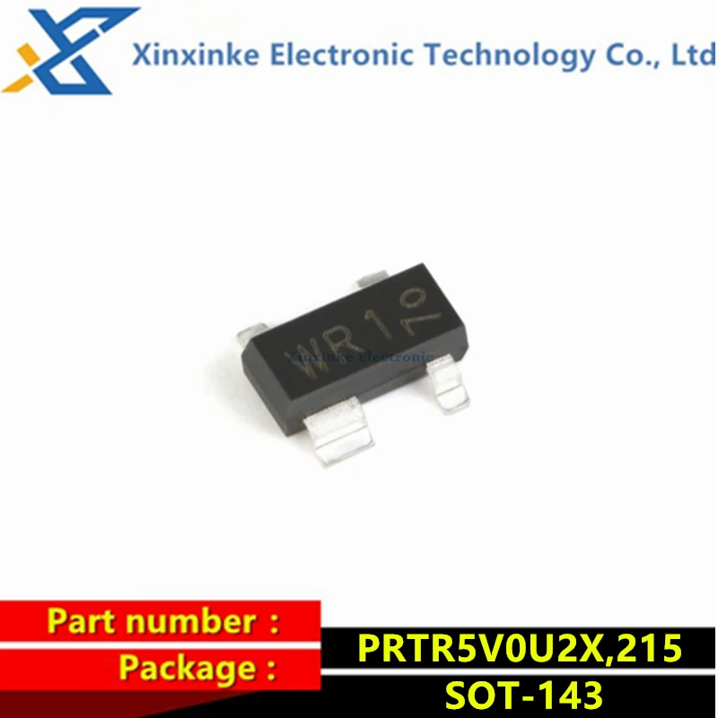 

100PCS PRTR5V0U2X,215 SOT-143 5.5V Unidirectional 2 Channel SMD ESD Diode