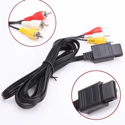 1.8M Av Audio Kabel Composiet Video Snoer 6 Voet Lijn Compatibel Met Nintendo 64/N64/Gamecube/Ngc Snes Sfc Tv Gameconsole