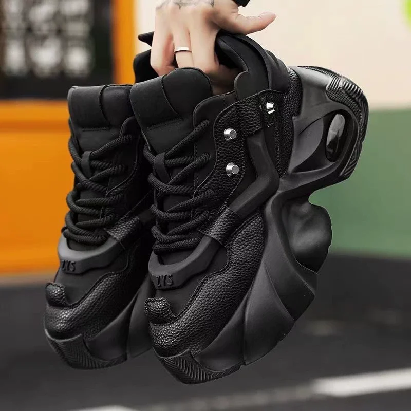 Black sneakers