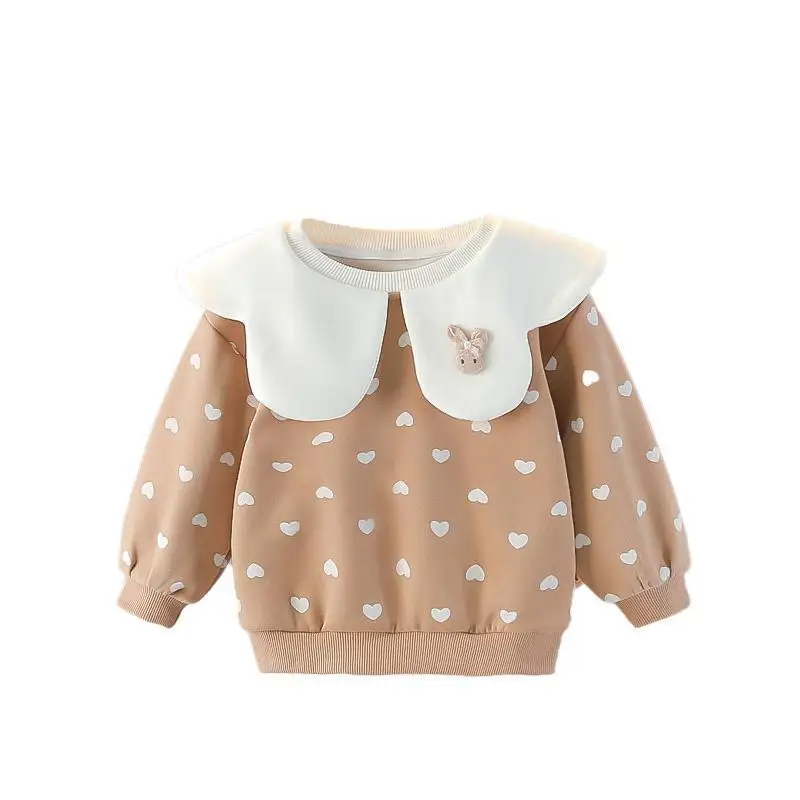 تي شيرت للفتيات الصغيرات، تي شيرت لطيف وجميل للأطفال، ملابس علوية للأطفال