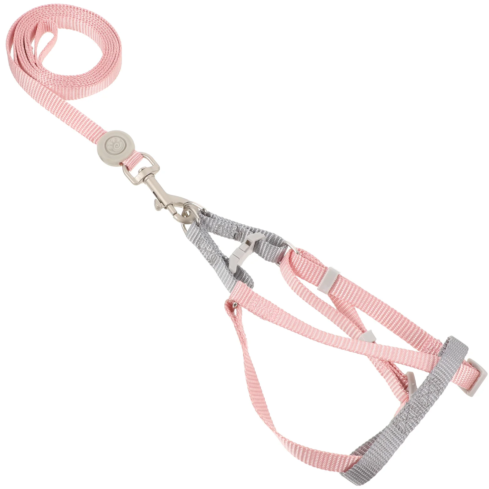 

1 set Polyester Cat Harness Leash Set Escape Proof Adjustable Small Dog Harness Stylish Fashionable Fits Most Cats Pet Halters