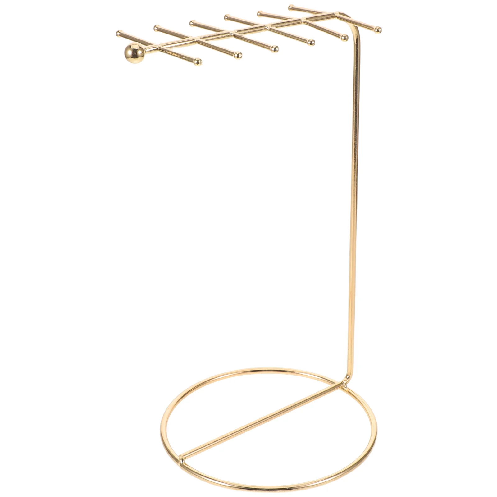 

Jewelry Rack For Necklaces Earrings Bracelets Hanging Organizer Metal Display Stand Storage Holder Women Girls Durable