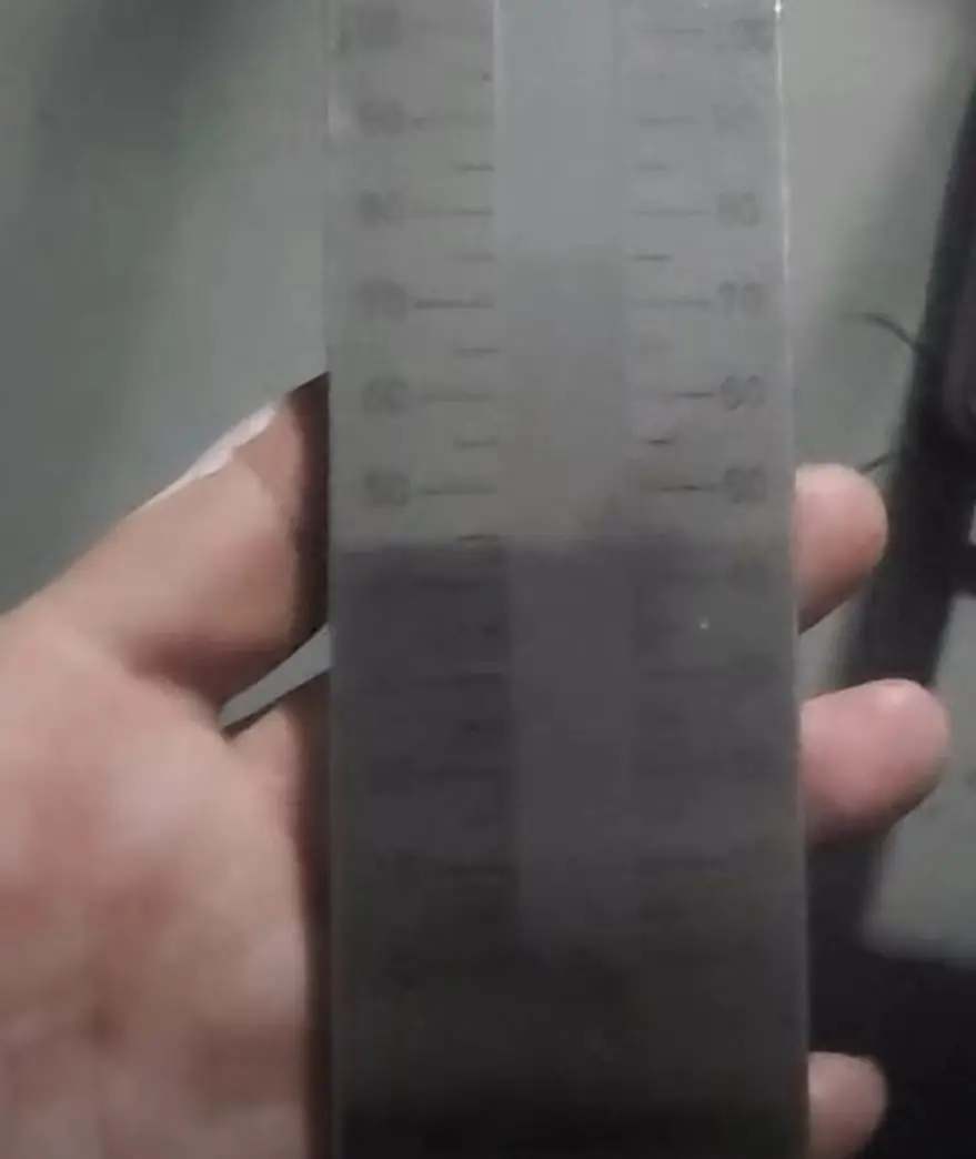 Suitable for 1PC  Single‑Groove Grindometer Fineness Gauge 0‑25 0‑50 0‑100 0‑150μm Paint Ink Fineness Test Meter