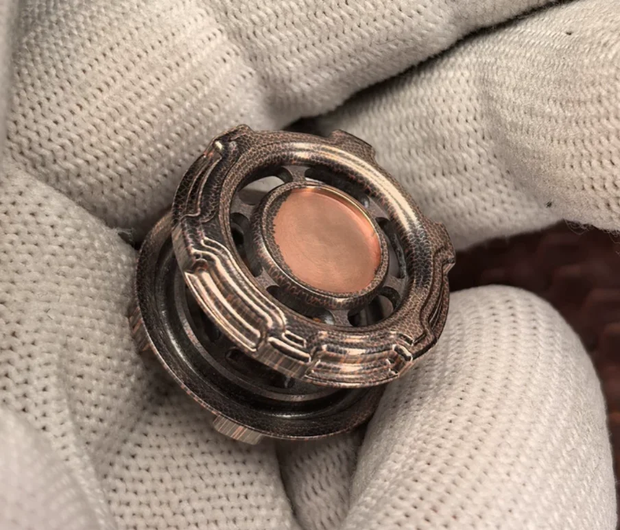 Used EDC SC Button 24.5mm*14.2mm fidget decompression toy