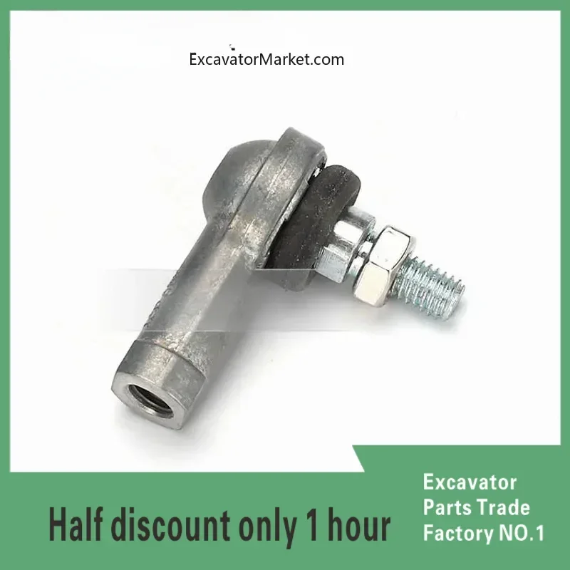 Excavator Accessories Accelerator Cable, Ball Head, Push Rod, Aluminum 6mm, Carter, Hitachi