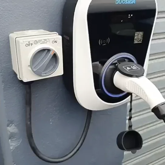 

TUV Duosida wallbox 32A 22kw 3 phase ev charging station for fast electric vehicle home charging