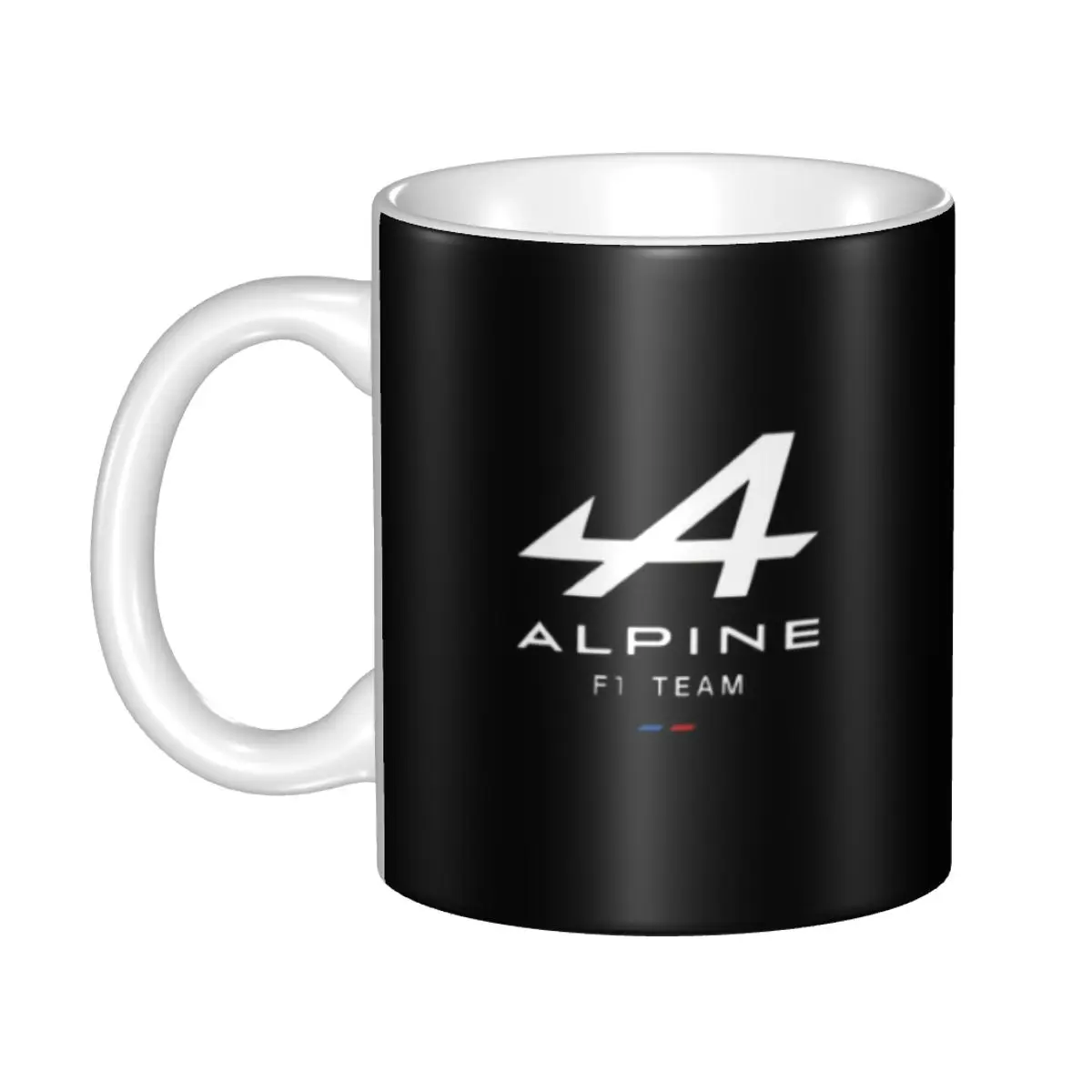 Terrific Alpine F1 Team Design Ceramics Coffee Mug Cute Gamer Birthday Gift Back To School Mug