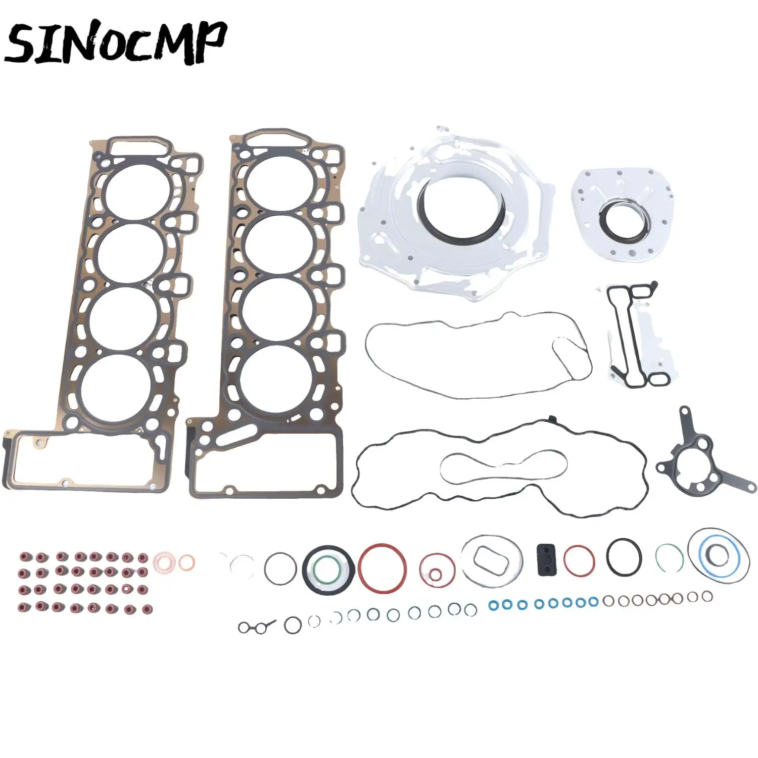 

1 комплект уплотнений для капитального ремонта двигателя 1770100400 1770103502 для Mercedes-Benz G550 C63 E63 S AMG M177 4.0T, автомобильные детали
